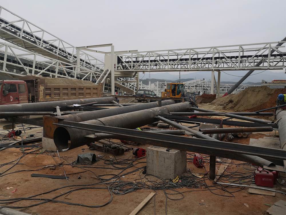 双鸭山螺旋钢板仓湛江5000吨项目进展